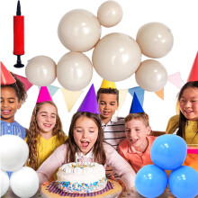 Genanvendeligt oppusteligt ballongirlandebuesæt – 3 eller 7 stk.