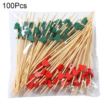 100 stk. bambus julecocktailpinde
