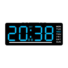 Réveil numérique LED avec affichage de la date et de la température
