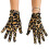 Leopardprintede polyesterhandsker – Unisex vintervarme 1