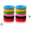 Pacote com 24 pulseiras repelentes de mosquitos com citronela natural 1