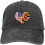 Vintage Baseballkappe mit verstellbarem Jamaika-Flaggenmuster 1
