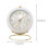 Gold Vintage Table Alarm Clock, 10.5 cm, Battery Operated 2