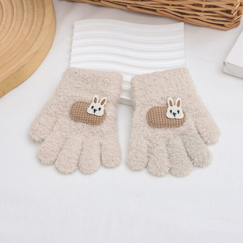 Bunny Thermal 5-fingervantar för småbarn 1–3 år 1