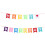Fødselsdagsbanner i assorterede farver – 18x12 cm 5