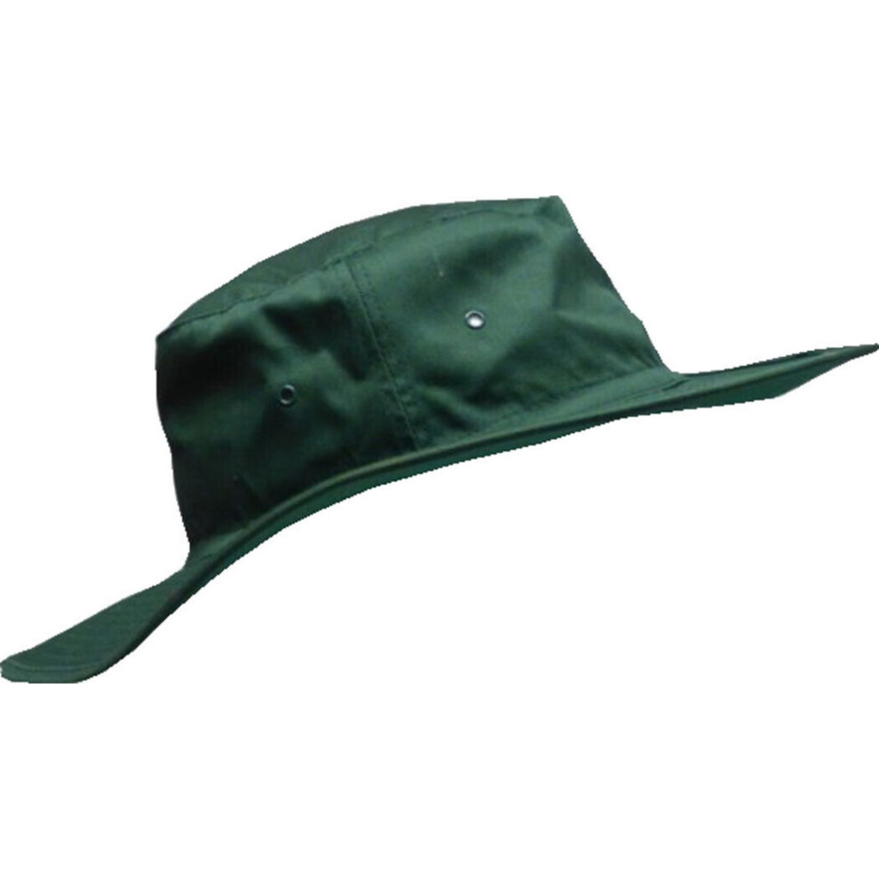 Kookaburra (L, ) Wide Brim Cricket Bucket Hat Green
