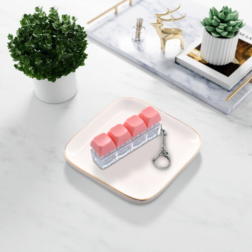 Tastatur Fidget Nøglering – Trykknap Stress 1