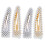 Κλιπ μαλλιών Pearl Barrette 4 τεμαχίων για γυναίκες 5