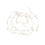 Tiara de cabelo dourada para noivas (1 unidade) 4