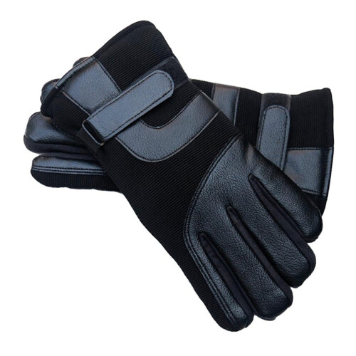 Herre vinterhandsker med touchscreen, sorte, 2-pak 2