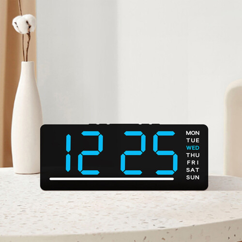 LED Digital Alarm Clock with Date & Temperature Display 1