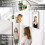 Full-Body Rectangle Mirror Black Aluminum Frame 47x14 in 4