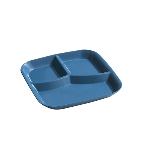 Assiettes compartimentées réutilisables antidérapantes (lot de 2) 1
