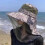 Unisex Mesh Bucket Hat med ansigtsnet 2