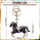 Funklende Hest Nøglering Legering Pony Charm2026 3