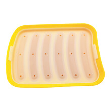 Mucegai de silicon pentru cârnați, mucegai de copt pentru cârnați cu șuncă și hot dog de casă, mucegai pentru cârnați