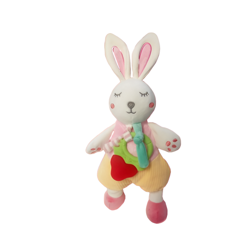 Μωρό καταπραϋντική πετσέτα Doudou ετικέτα εισόδου κούκλα ύπνου μωρού πρώιμη