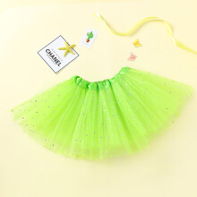 Gonna a rete per bambini con paillettes a tre strati, popolare in Europa e negli Stati Uniti. Gonna tutù per spettacoli da bambina. Produttori di