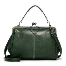 Bolso de mujer, bolso de hombro, bolso cruzado, bolso con clip, bolso de cartero retro