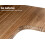 Levede 4PC L-Shaped Wooden Floating Corner Shelves 5