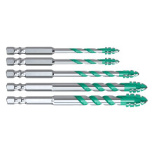 Heavy Duty 4 Blade Eccentric Drill Bit Tool-5pcs 6 6 8 10 12