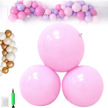 Kit d'arche de guirlande de ballons gonflables en PVC (3 ou 7 pièces)
