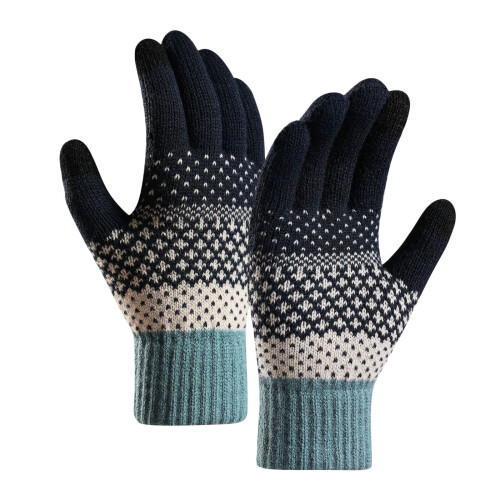 Unisex-Winterhandschuhe mit Touchscreen – Thermofleece