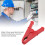 Rosso 5 pezzi J.60051 Power Test Clips 25mm/1.0in 7