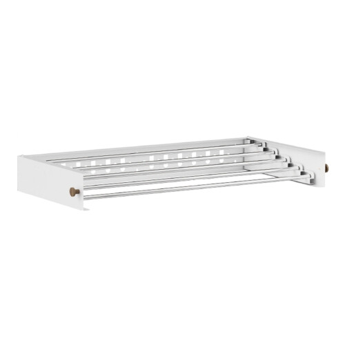 Efficient Storable Clothing Drying Stand In Neutral Finish-80