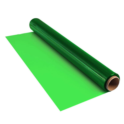 Presentpappersrulle Grön Tjock Plast Hobby Presentpapper