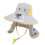 Kinder-Solar-Ventilatorhut UPF50+ mit breiter Krempe 1