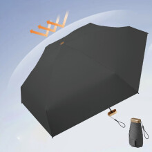 Miniaturowy składany parasol podróżny, daszek 35 cali, wiatroodporny, 6 żeber