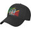 Klassische Baseballkappe – Schwarz, verstellbare Passform 1