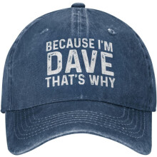 Dave Dad Baseballpet – Verstelbare Unisex Zonnehoed