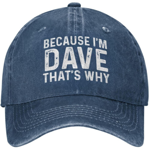 Dave Dad Baseballpet – Verstelbare Unisex Zonnehoed