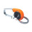 Herrekarabinhage i legering – Sort/Blå/Orange 1