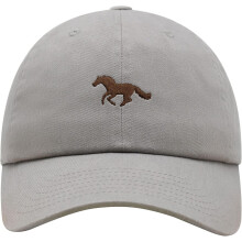 Horse Print Cotton Dad Hat Unisex Adjustable