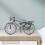 Bicycle-Shaped Alarm Clock Silver Desk Clock 1