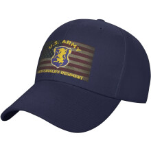 Klassische Baseballkappe der US Army, 6. Kavallerie – verstellbar