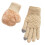 Women's Double-Layer Jacquard Mittens for Winter Cycling & 1