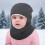 Kinderwintermuts van fleece met oorwarmers 1