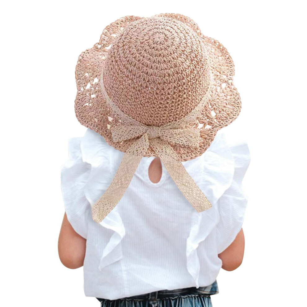 Baby & Toddler Sun Hat UPF 50+ Wide Brim Straw Hat