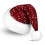 Lot de 4 bonnets de Noël rouges tricotés 1