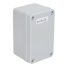 stoßfeste elektrische Verteilerdose IP67 wasserdichtes Metallgehäuse 100  100 mm
