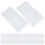 12Pcs Self-Adhesive Marble Look Wall Panels for Kitchen Bathroom Home 1