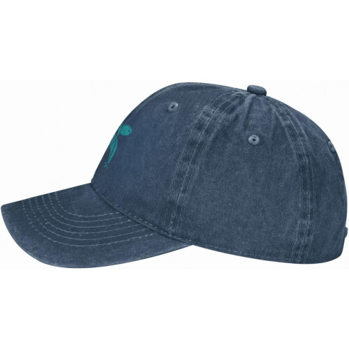 Unisex havskildpadde baseballkasket, justerbar polyesterhat 2