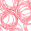 Rosa tunna hårsnoddar för flickor – 100-pack 4