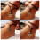 Boho legering hanger meerlaagse enkelband 2