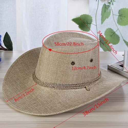 Herre Panama Solhat – Åndbar Strå Fedora, One Size 2