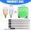 Adjustable Rod Long Handle Avocados Grabber Tree Fruit-Red 2m 4